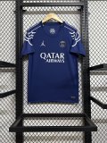 PSG Paris three away fans  1:1 Quality Soccer Jersey   24-25