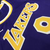 Los Angeles Lakers Kobe  #8 BRYANT  Purple V-neck NBA Jerseys