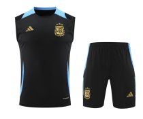 Argentina Training clothing Vest set  1:1 Quality Soccer Jersey    24-25