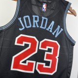 Retro Chicago Bulls  City Edition Black #23 JORDAN 1:1 Quality NBA  Season Jerseys 2019