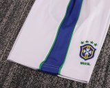 Retro  Brazil away Kids 1:1 Quality Soccer Jersey  1998