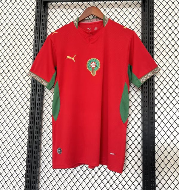 Morocco  Home  Fans 1:1 Quality Soccer Jersey 26-27 (2026)