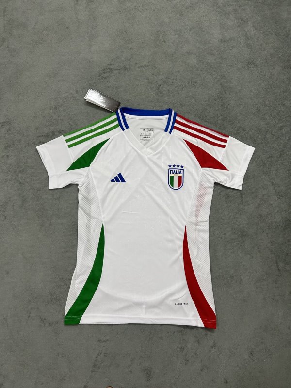 Italy away women Fans 1:1 Quality Soccer Jersey  24-25