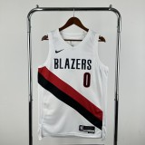 Portland Trail Blazers white #0 LILLARO 1:1 NBA Jerseys 2026