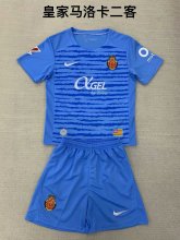 Mallorca third away Kids  1:1 Quality Soccer Jersey   24-25