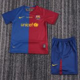 Retro Barcelona home kids (带小英文)  2008-2009