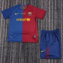 Retro Barcelona home kids (带小英文)  2008-2009