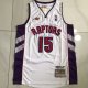 Toronto Raptors White #15 CARTER NBA Jerseys  25-26