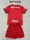 Toluca Home Fans  (Kids and Man)  1:1 Quality Soccer Jersey  25-26
