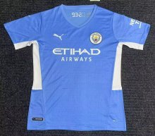 Manchester City Home Fans  1:1 Quality Soccer Jersey    2021-202