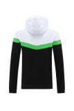Betis Windbreaker Sets With pants  Black 1:1 Quality Soccer Jersey  25-26