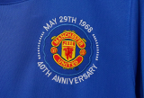 Retro  Manchester United UEFA Champions League Away Long Sleeve 1:1 Quality Soccer Jersey  2008-2009
