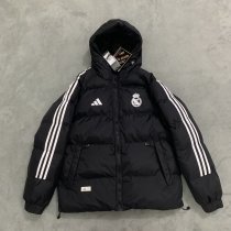 Real Madrid   Black cotton-padded clothes Jacket 1:1 25-26