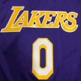 Los Angeles Lakers Purple #0 WESTBROOK  1:1 Quality NBA Season Jerseys
