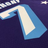 Los Angeles Lakers City Edition 75 Year  Prople #7 ANTHONY  1:1 Quality NBA Season Jerseys 2022