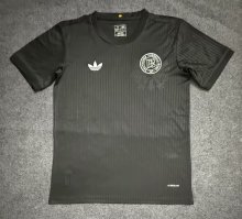 Germany 125th anniversary Black fans 1:1 Quality Soccer Jersey   25-26