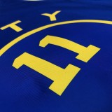 Golden State Warriors Blue Tram City Edition #11 THOMPSON 1:1 Quality NBA Season Jerseys 2021