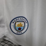Manchester City  Home Pants  Player  Shorts  1:1 Quality Soccer Jersey   25-26