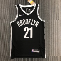 Brooklyn Nets Black #21 ALDRIDGE 1:1 Quality NBA  Season Jerseys 75 Year