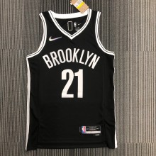 Brooklyn Nets Black #21 ALDRIDGE 1:1 Quality NBA  Season Jerseys 75 Year