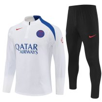 PSG Training Tracksuit White Player (Kids And Man )  1:1  25-26