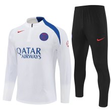 PSG Training Tracksuit White Player (Kids And Man )  1:1  25-26
