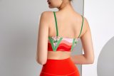 yoga clothes Orange Red Time Set