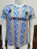 Retro Bayern Munich away Fans 1:1 Quality Soccer Jersey   1992