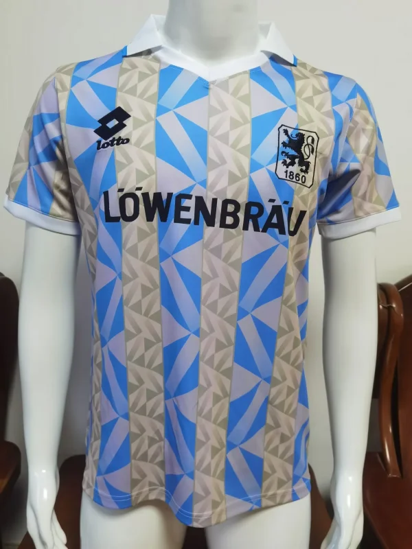 Retro Bayern Munich away Fans 1:1 Quality Soccer Jersey   1992