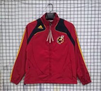 spain Windbreaker Retro  Red 1:1 Quality Soccer Jersey  2007