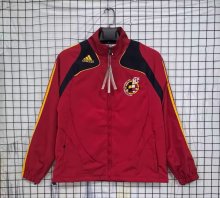 spain Windbreaker Retro  Red 1:1 Quality Soccer Jersey  2007