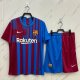 Barcelona Home Kits Suit   Fans   1:1 Quality Soccer Jersey   2021-2022