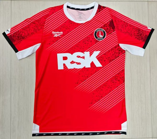 Charlton Athletic Home Fans   1:1 Quality Soccer Jersey   25-26