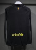 Retro Barcelona Long  Away  player  1:1 Quality Soccer Jersey   2011-2012