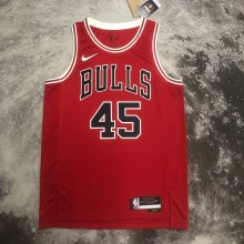 Chicago Bulls Red  #45  JORDAN 1:1 Quality NBA  Season Jerseys  2023