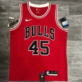 Chicago Bulls Red #45 JORDAN 1:1 Quality NBA  Season Jerseys