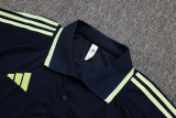 Real Madrid  Polo Fans Grey 1:1 Quality Soccer Jersey  25-26