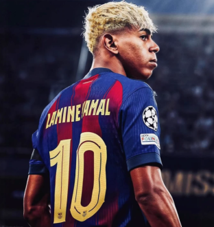 Barcelona  home  Player  1:1 Quality Soccer Jersey  25-26