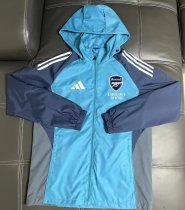 Arsenal Windbreaker  Blue 1:1 Quality Soccer Jersey  25-26