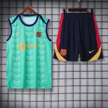 Barcelona Training   Vest set 1:1 Quality Soccer Jersey    24-25