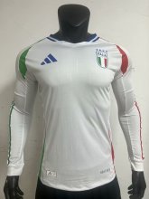 Italy Away  Long Sleeve  Player  1:1 24-25