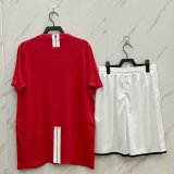 Retro  Manchester United Home Kits Suit  1:1 Quality Soccer Jersey 2007-2008
