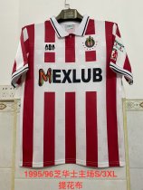 Retro Chivas (Guadalajara )   Home 1:1 Quality Soccer Jersey  1995-1996