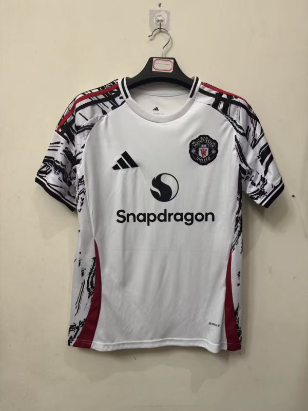 Manchester United Special Edition white Fans 1:1 Quality Soccer Jersey    25-26