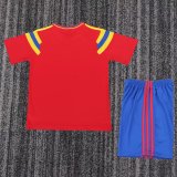 Retro Colombia  Away Kids  1:1 Quality Soccer Jersey  1990
