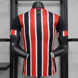 Sao Paulo away Player 1:1 Quality Soccer Jersey 24-25