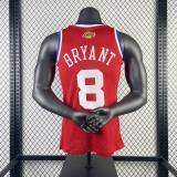 Los Angeles Lakers Kobe #8 BRYANT REd All-Star NBA Jersey 2003