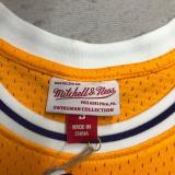 Los Angeles Lakers Kobe #8 BRYANT Yollow round neck NBA Jersey 1997