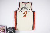Detroit Pistons  White #2 CUNNINGHAM NBA Jerseys  25-26