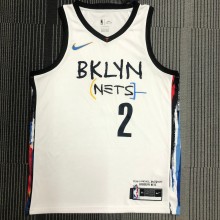 Brooklyn Nets City Edition Graffiti White #2 GIFFIN 1:1 Quality NBA  Season Jerseys 2021
